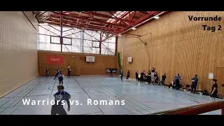 2024 Deutsche Indoor Meisterschaft Softball | Bad Mergentheim Warriors - Ladenburg Romans 2/2