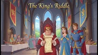 The King's Riddle - A Medieval Tale of Wisdom & Love | Cartoon Story for Kids