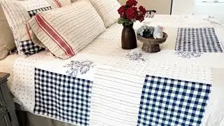 Betsy Bedding Simple Patriotic Design
