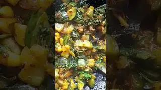 gilkyachi bhaji# ghosvlyachi bhaji #sponge bhaji #turaibhaji#homemade #maharashtrian recipe 😋👌