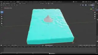 Blender fluid animation 1 (made in 6 hours pls sub)