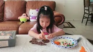 Making Halloween Chocolate Decoration #Halloween #teigan