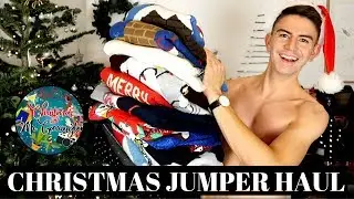 CHRISTMAS JUMPER HAUL & TRY ON | CHRISTMAS WITH MR CARRINGTON