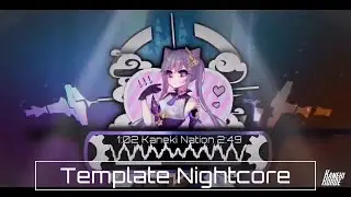 AVEE PLAYER TEMPLATE NIGHTCORE BARS 3D 60 FPS (FREE DOWNLOAD)