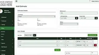 Create Estimates - Free Invoice Billing System - PHP Invoice - BillingScript.com