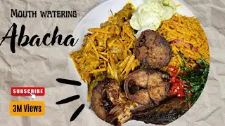 HOW TO MAKE ABACHA NCHA  AKA AFRICAN SALAD....  VERY EASY RECIPE..