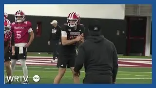 IU QB Mendoza’s Miami roots collide with Mario Cristobal ahead of championship