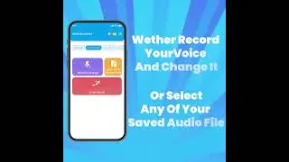 Voice Changer  #audiorecorder #audiorecordingapp
