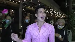 Human Ken Doll, Justin Jedlica, shows off his six pack!