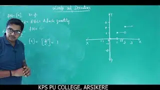 PUC-1 /MATHS /LIMITS AND DERIVATIVES - 1 /INTRODUCTION  BY JSS SIR