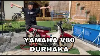 REVIEW YAMAHA V80 DURHAKA⁉️GANTENG PISANNNNN‼️