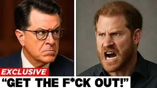 Prince Harry Kicked Off Stephen Colbert's Show After Heated Exchange
