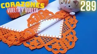 Una hermosa puntilla de corazones 🩷 289