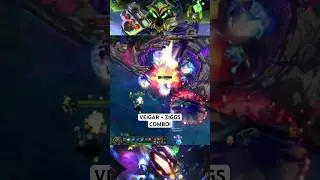 VEIGAR + ZIGGS COMBO! 💥 LEAGUE OF LEGENDS! #shorts