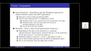 FM'21 | Session 2 : BanditFuzz: Fuzzing SMT Solvers with Multi-Agent Reinforcement Learning
