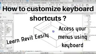 Keyboard Shortcuts and Keytips in Revit - Customize keyboard shortcuts