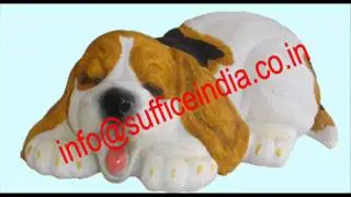 CERAMIC DOG STATUE FROM SUFFICE INDIA.wmv