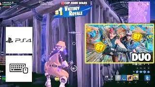 Winning duos cup zone wars on PS4 KBM ! (60fps,720p)