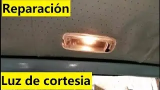 Luz de cortesía interna del vocho