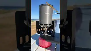 My Ultimate Camp Coffee Setup | Fire Maple Petrel G3 at the Point of Ayre, Isle of Man