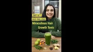 My Secret Hair Growth Shot 🥤| Day 6 of 7-Day Challenge | Homemade Glow