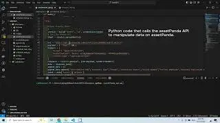 Example of using Assetpanda API to fetch data into Google Sheet