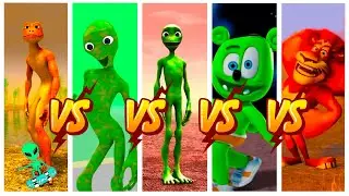 Speed Dance Challenge Dame Tu Cosita vs El Taiger vs Gummy Bear vs Patila vs Alex | ALIEN SPACE