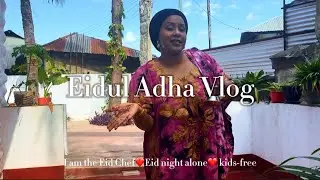Eidul Adha - Without my kids! Cooking swahili food/ Mombasa vlog / Eid Night plans