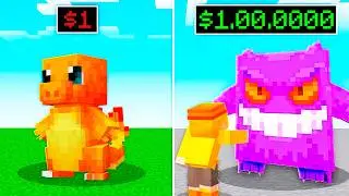 POKÉMON COMUM X POKÉMON LENDÁRIO de 1.000.000 REAIS no MINECRAFT