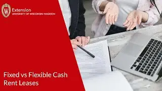 Fixed vs  Flexible Cash Rent Leases
