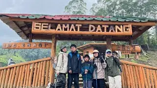 Camp Gunung Canar with family || vlog with song Viva la Vida 