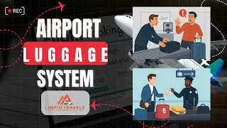 Airport Baggage System | Limpid Travels #airport #travelagency #airticket