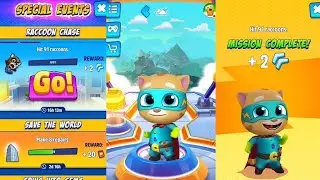 Talking Tom Hero Dash | Special Event | Raccoon Chase