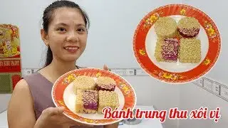 Cách làm bánh trung thu xôi vị dẻo ngon đẹp mắt