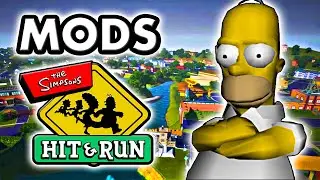 LOS MEJORES MODS DE THE SIMPSONS HIT & RUN 🟡