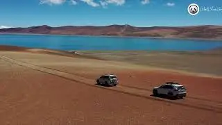 Lake Manasarovar . Tibet
