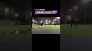 Excellent Throw | Indoor Cricket Highlights #cricket #foryou #shorts #shortsfeed