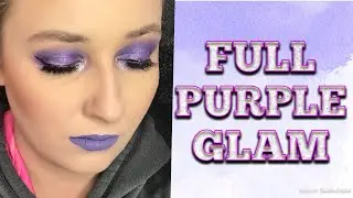 PURPLE GLAM | CRATE FINDS | MAKEUPFLO