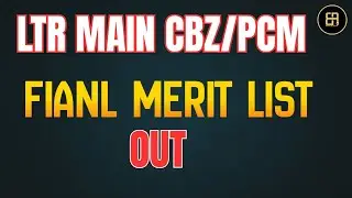PCM & CBZ Final Merit List 2025 OUT | Check Selection List, Cut Off, and Counselling Details