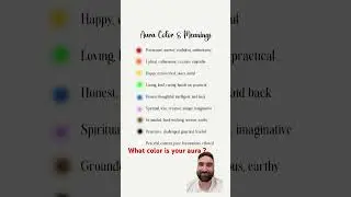 Aura colors and meaning #auras #spirituality #chakras