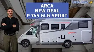 🚐 Arca Europa New Deal P 745 GLG Sport | Tour Completo: letti gemelli, basculante, doppio pavimento