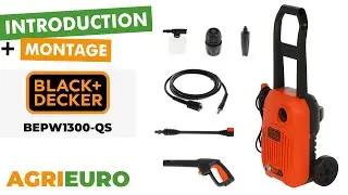 Presentation and assembly of the Black & Decker BEPW1300-QS - Electric cold water pressure washer
