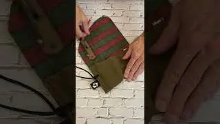&ldquo;Freddy Krueger Waxed Canvas Tool Roll 🛠️🔥  Handmade EDC Gear 🇺🇸  #Shorts&rdquo;