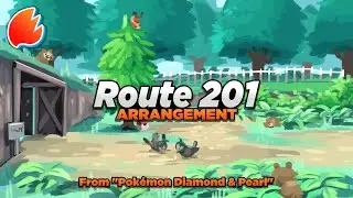 Route 201: Arrangement ◓ Pok&eacute;mon Diamond, Pearl & Platinum