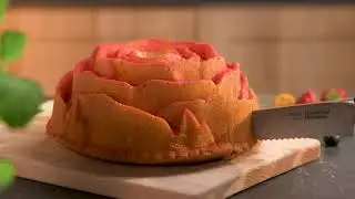 Tall bundt form pan DEL&Iacute;CIA &curren; 24 cm, rose