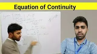 Equation of continuity FSC 1st year Physics #science