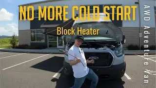It comes stock on the Ford Transit! Cold weather? no problem!