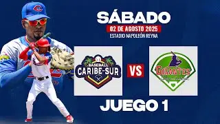 🔴#pomares2025 ZELAYA CENTRAL VS CARIBE SUR - ⚾ EN VIVO🎥 - JUEGO 1 - SEGUNDA VUELTA