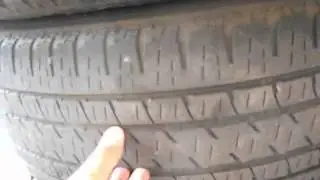 Selling used car tires for money