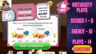 June&rsquo;s Journey Time Rush Scene Shift Competition 17 Oct - 19 Oct, 2025 Energy 10 Scenes 1 - 6